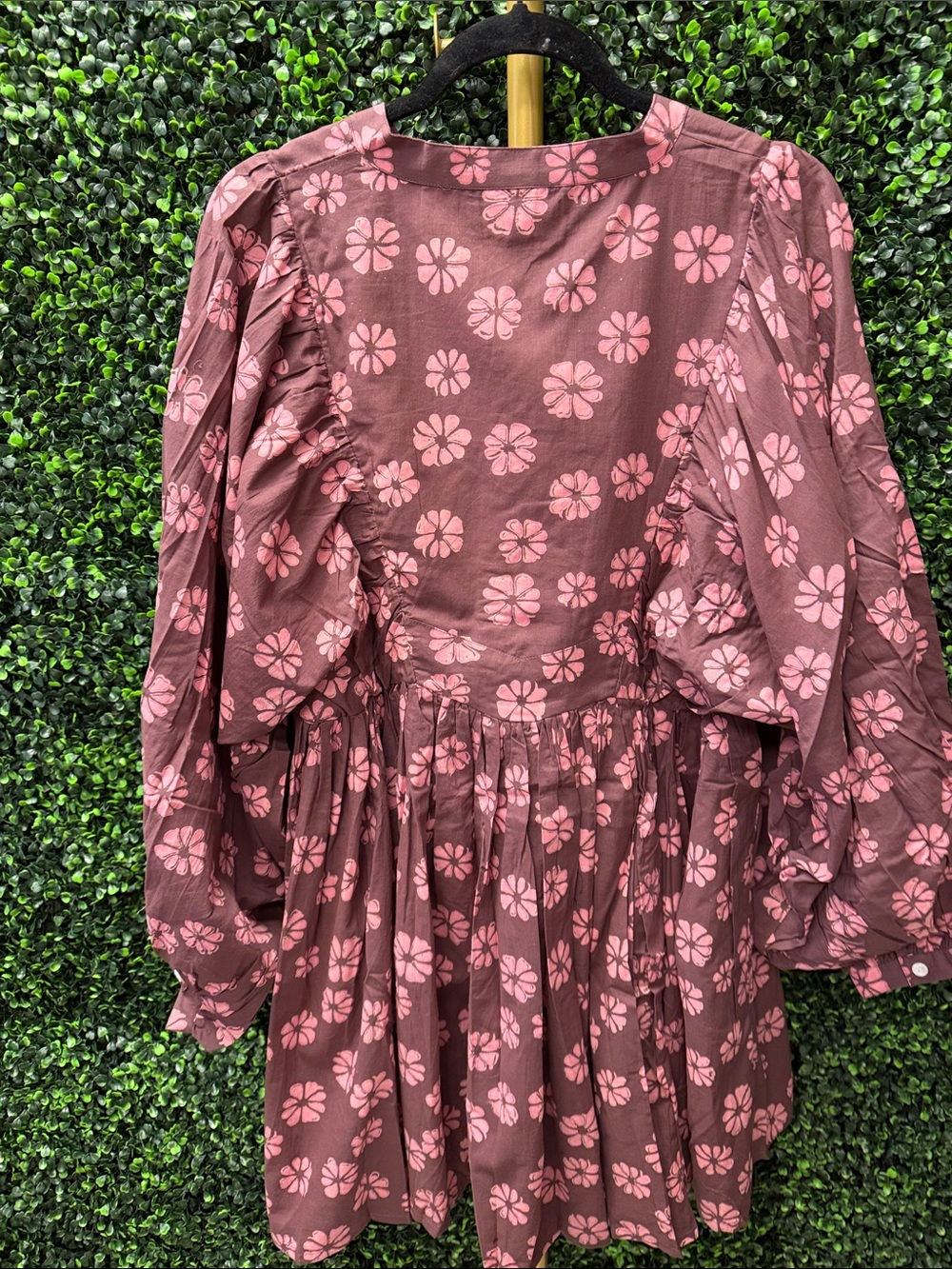 DAUGHTERS OF INDIA ANIKA MINI DRESS PINK COSMOS - L - Picture 4 of 12